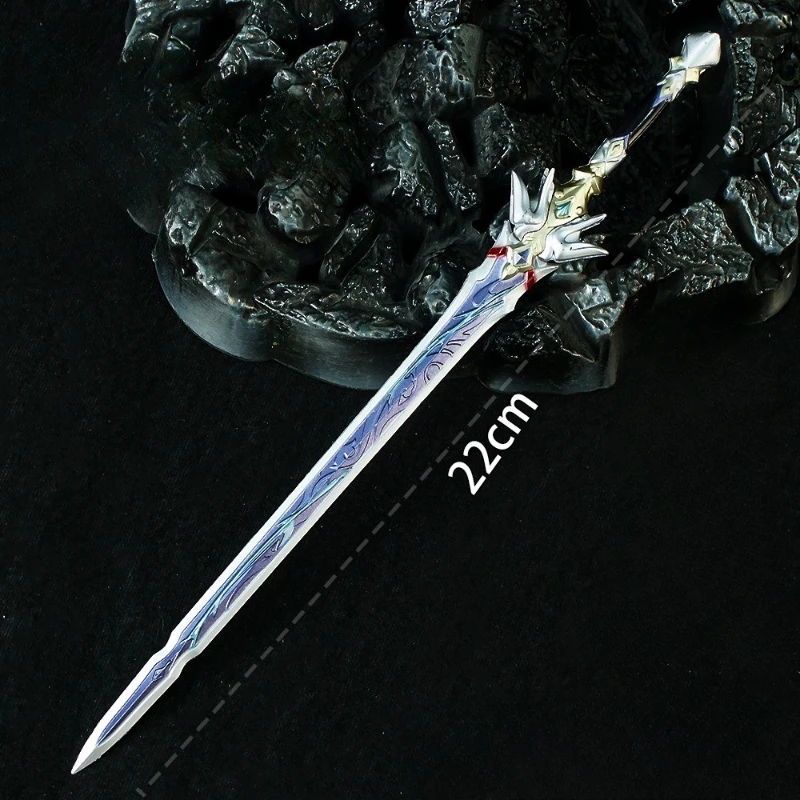 22cm Nowa Figurka z Gry Honkai Star Rail, Metalowy Model, Rękodzieło, Dekoracja na Biurko, Ozdoby, Prezent Urodzinowy, Zabawki