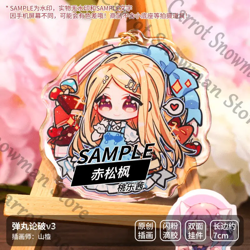 Danganronpa v3 زميل Kokichi Oma Kaede Akamatsu Saihara Shuichi ambitus شارة المفاتيح قلادة Q نسخة لطيف هدية