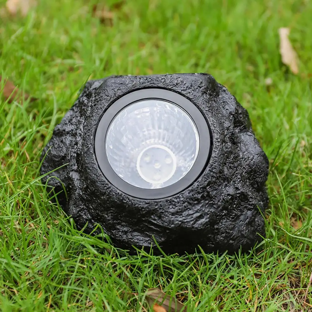 

2Pcs Solar Patio Decorations Outdoor Lights Plastic Resin Garden Decorative Outdoors Waterproof Night Lighting
