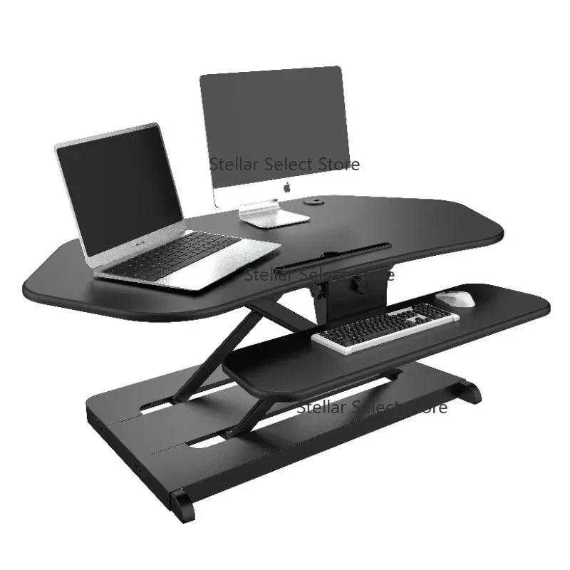 

Auto Electric Sit Stand Riser Computer Keyboard Tray for Office Office Furniture Computer Desks