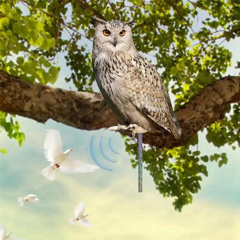 Acrylic Bird Repeller Simulation Owl Reflective Bird Repeller Owl Orchard Balcony Garden Bird Repeller Decoration Highly Recomme