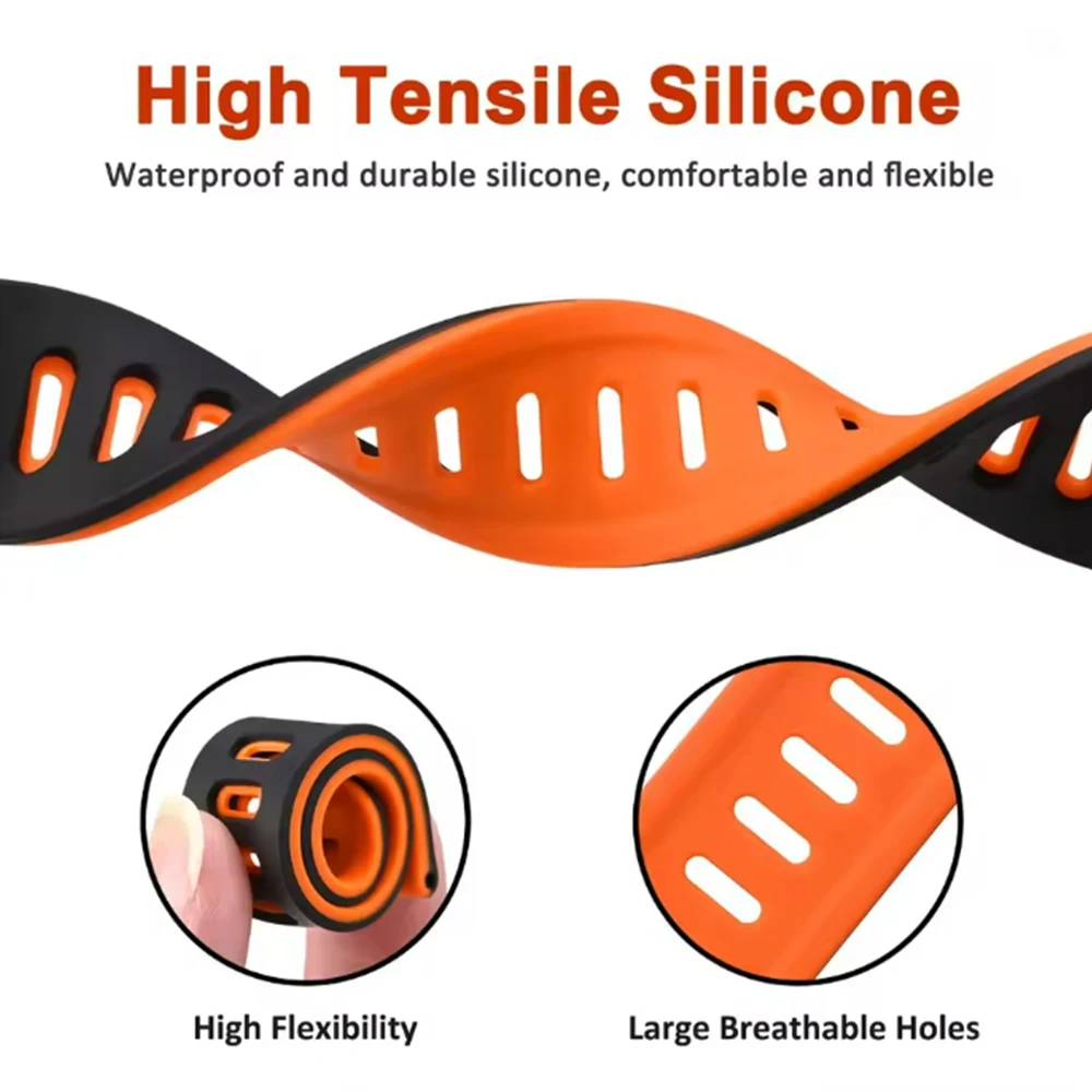 حزام سيليكون للغارمين Forerunner 570 265 255 645 55 استبدال سوار للغارمين Venu 3 2 sq Move Luxe 20 مللي متر 22 مللي متر أربطة المعصم #2