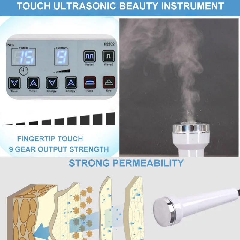 Ultrasonic 3 In 1 Facial Machine Ultrasonic Tattoo Facial Tag Wart Mole Freckle Removal Beauty Micro Plasma Freckle Removal Pen