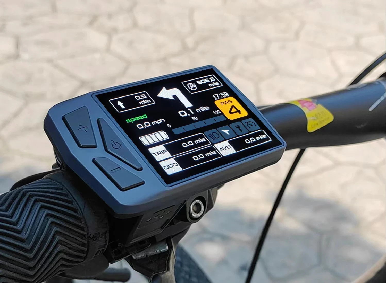 BaFang Electric Assisted Bicycle Color Bluetoth Display EB02 CAN Protocol Mid Motor M510 M600 M820 M200 M300 M500 M400 M620 M410