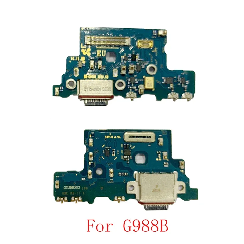 USB Charging Port Connector Board Flex Cable For Samsung S20 5G G981B S20 Plus 5G G986U G986B S20 Ultra 5G G988U G988N