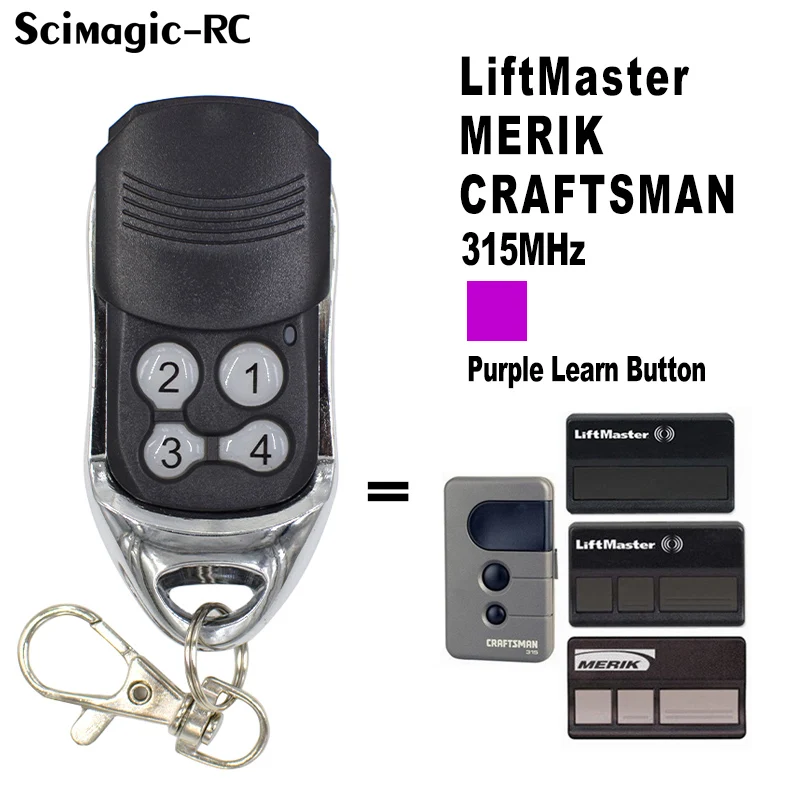 Sears Craftsman Garage Remote Control 139.53753 315MHZ Gate Door Opener