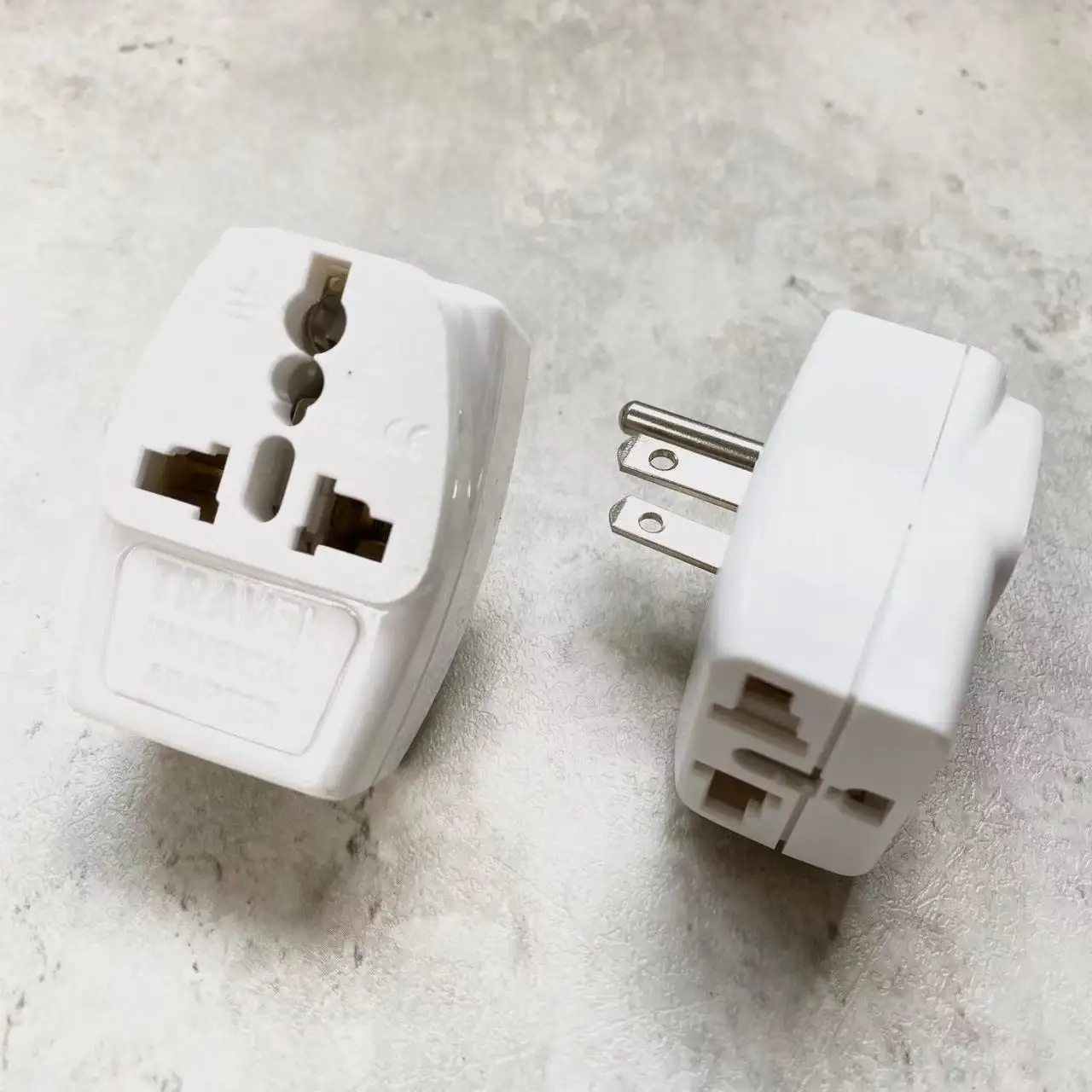 อินเดีย EU AU UK รัสเซีย To USA ญี่ปุ่นแคนาดาฟิลิปปินส์ประเทศไทยไต้หวันสายดิน US Adaptor Traveling Outlet 3ใน1ปลั๊ก