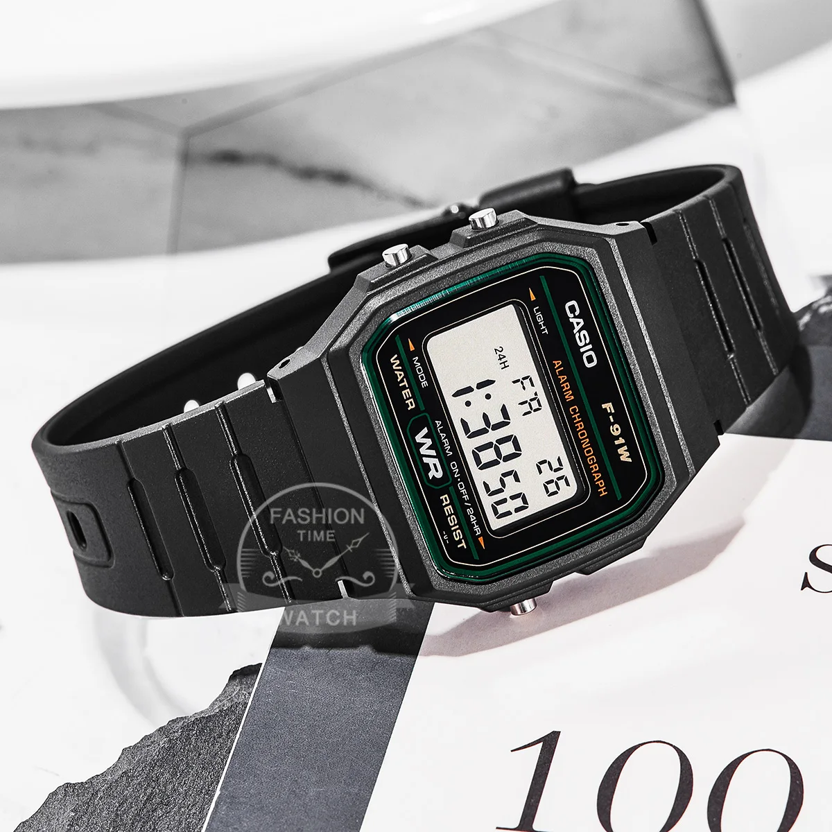 Casio 남성용 밀리터리 LED 시계, 최고 럭셔리 세트, relogio 디지털 시계, 스포츠 방수 중립 시계