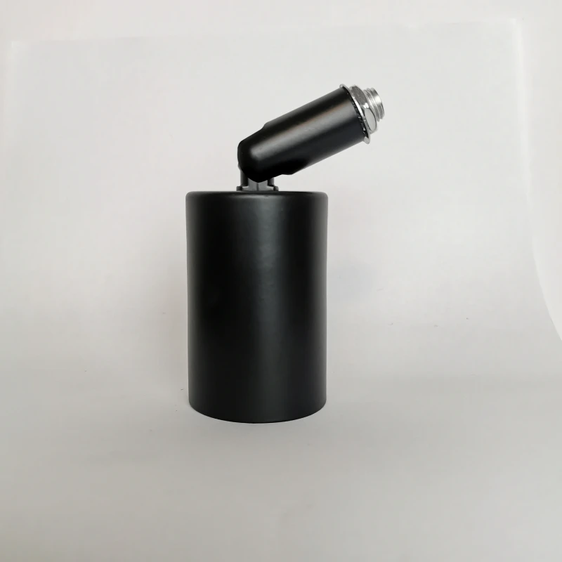 E27 iron cover with plastic socket wall lamp fixture base AC110V/2220V Edison bulb lamp holder with corner arm
