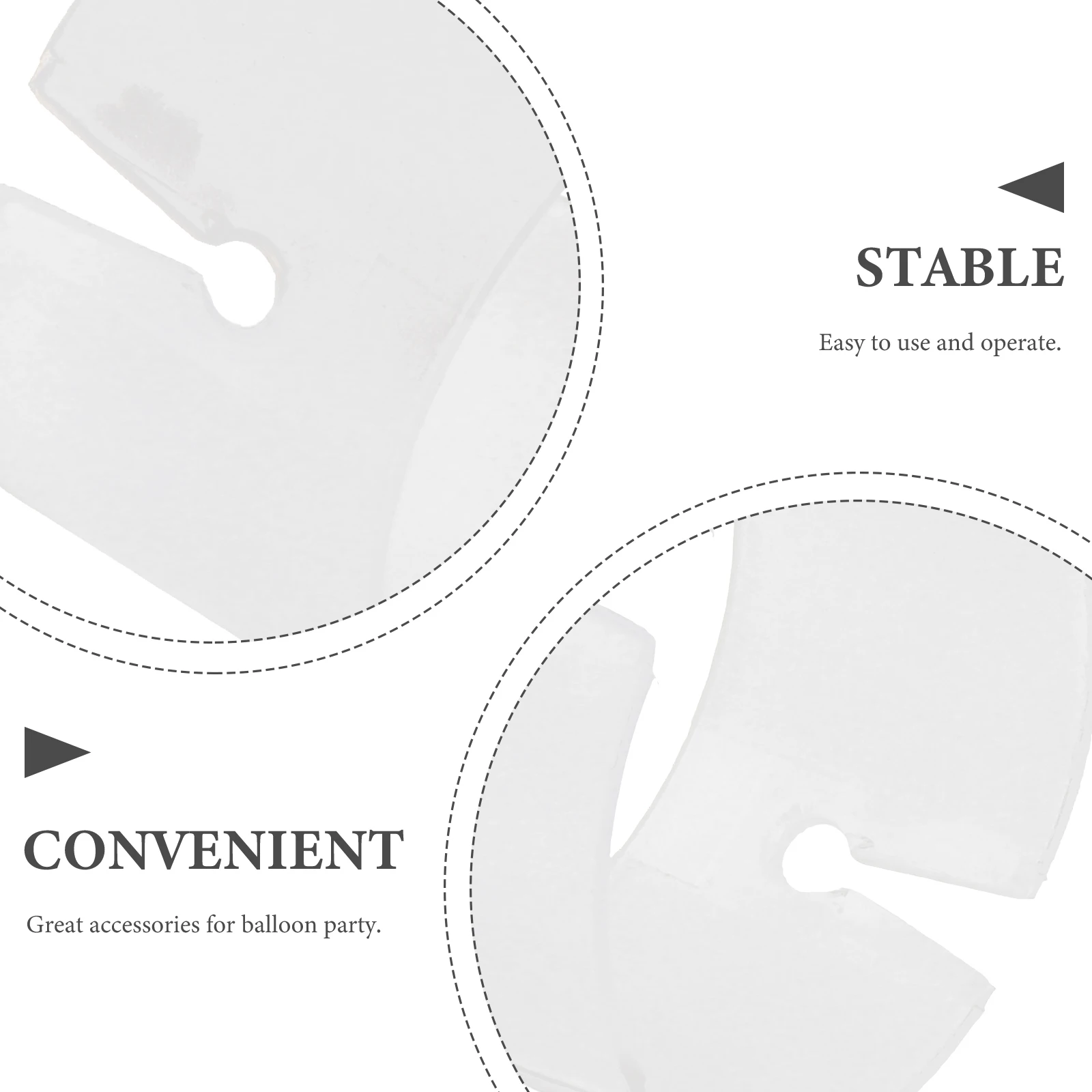 

150pcs Ring For Arch Connector Clip Ring Party Wedding Decoration Clip Accessory Balloon Balloon Buckle Buckle