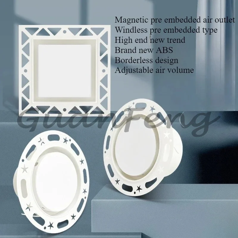 Adjustable trend high-end embedded round trend