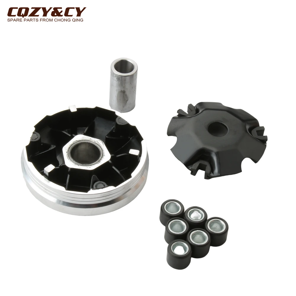 Scooter GY6 50cc Racing Variator Kit 6.6g Roller Set Weight For Baotian BT49QT 139QMB 4T Engine Parts