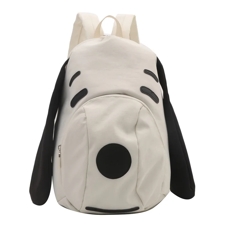 

Cute Snoopyed New Winter Fashion Ins Style Casual Backpack Cute Dog Pattern Oxford Cloth Japanese Style Lovely Student Bag Gift