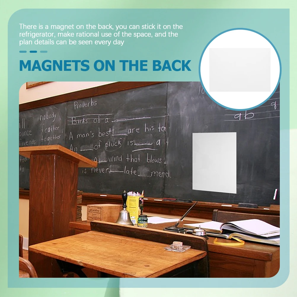 

Magnetic Message Board White Boards Refrigerator Magnets Whiteboard Panel for Fridge