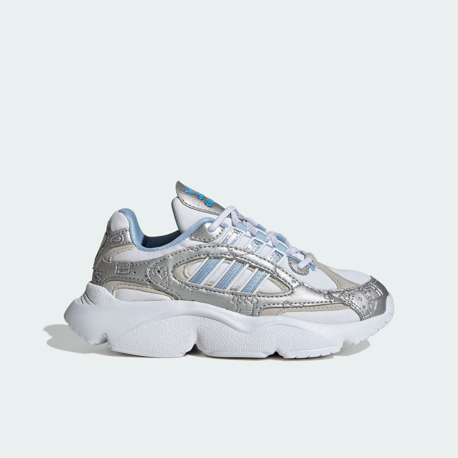 

Adidas genuine Kids' Trefoil Comfort Thick Sole Casual Sneakers IF7041