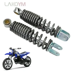 Heavy Duty Motorcycle Rear Shock Spring Suspension Kit for Yamaha PW50 PW 50 PY50 Off-Road Vehicle 12mm Shock Absorber Chrome