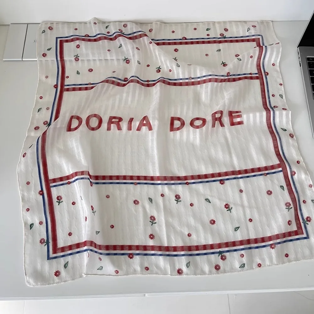 Gorros Y2K, bufanda para el pelo con estampado de leopardo, banda para el pelo de estrella de Hip Hop para chica picante, pañuelo Retro, bufanda cuadrada pequeña para niñas