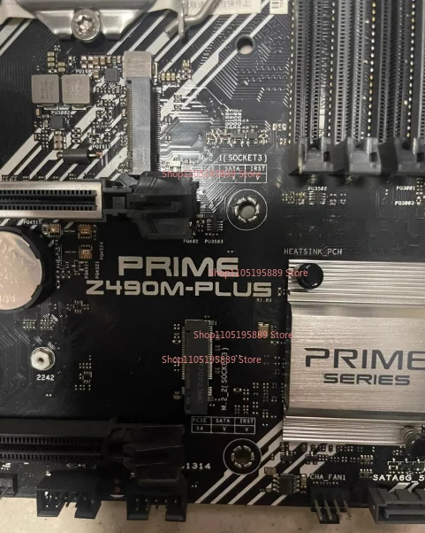 For ASUS PRIME Z490M-PLUS Main Board, MATX Board Type, LGA1200 Interface, Support 10/11 Generation Intel Processor
