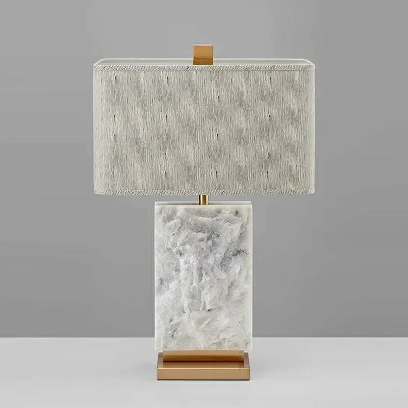 Fashionable, modern, postmodern, creative, minimalist desk lamp, marble designer, model room, living room, bedroom, study, desk