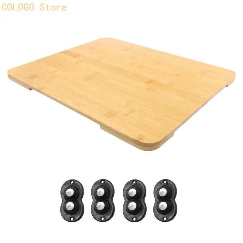 Permanent Home Appliance Sliding Stand With Textured Bottom And Complete Mobility D0LD