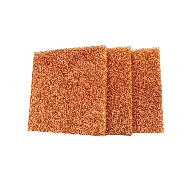 80um-25mm thickness 20-130PPI copper foam board metal foam scientific research experimental material