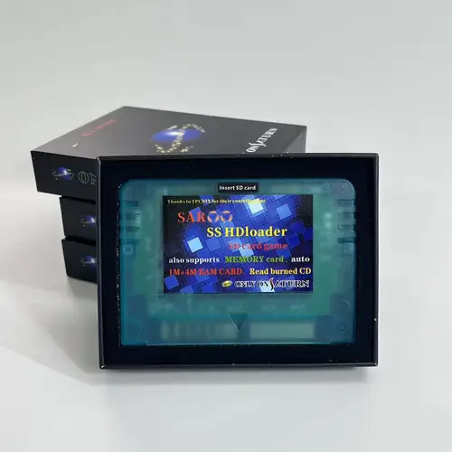 Imagen 2 del producto Para SEGA SATURN 0,7 Firmware Plug and Play SAROO SS Tarjeta de lectura rápida para consola, con tarjeta TF/SD acelerador de lectura directa