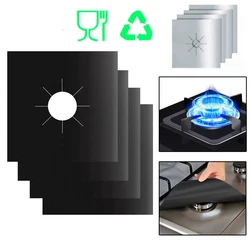 Gas Stove Protector Cooker Cover Liner Clean Mat Pad Kitchen Gas Stove Stovetop Burner Protector Kitchen Accessories Foil Cover