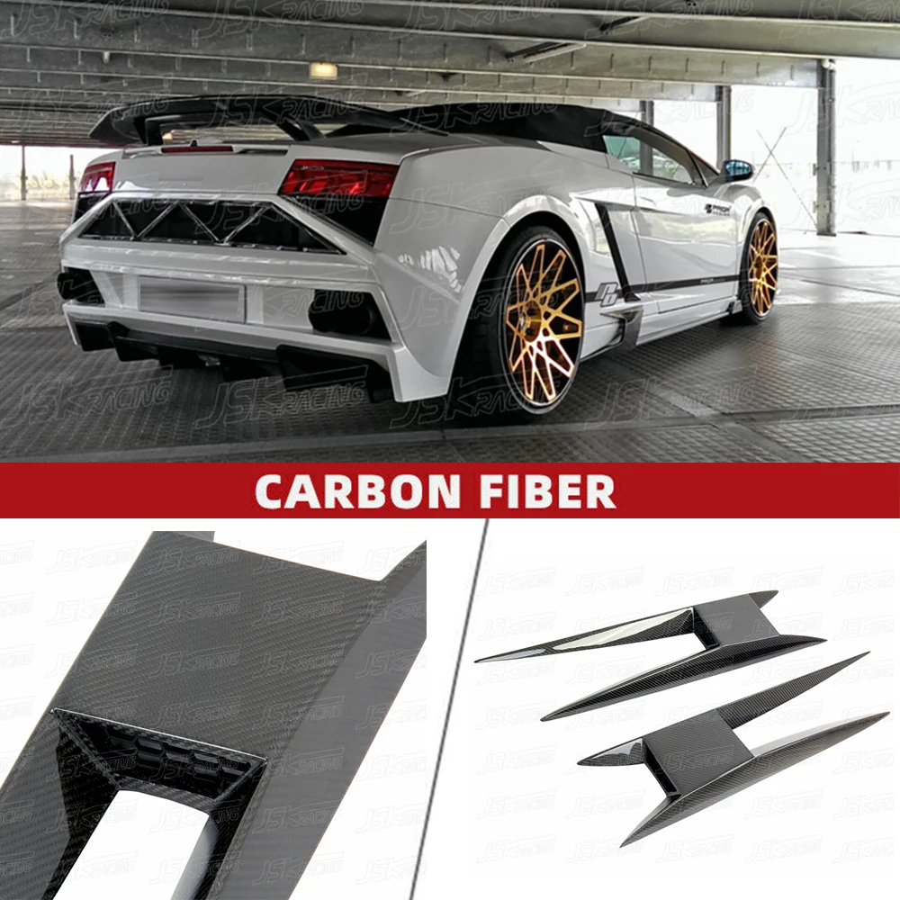 P D P Style Carbon Fiber Side Vent For Lamborghibni Gallardo Lp550 Lp560 Lp570 2008-2014(JSKLBGD08035)