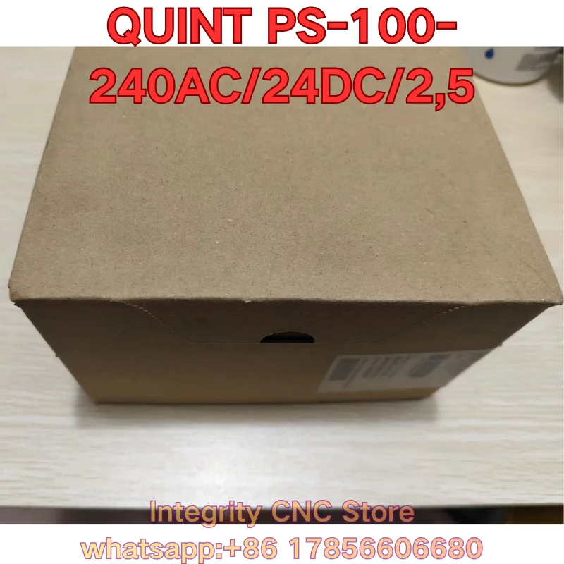 New QUINT PS-100-240AC/24DC/2,5 PLC module 2938578