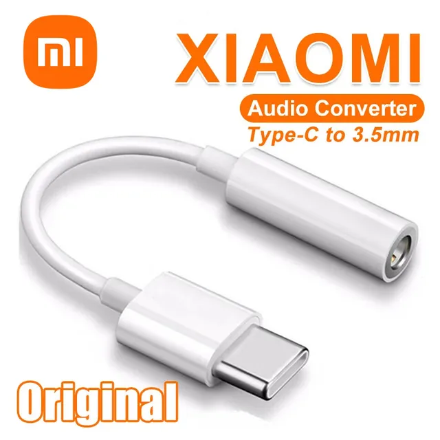 Xiaomi Usb Type C do 3,5 mm słuchawki audio Jack Aux Adapter kabla Mi 12t 12 11 10T Pro Lite ultra 12X Poco F3 pad blackshark 5