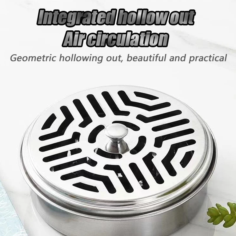 Stainless Steel Mosquito Coil Holder 4