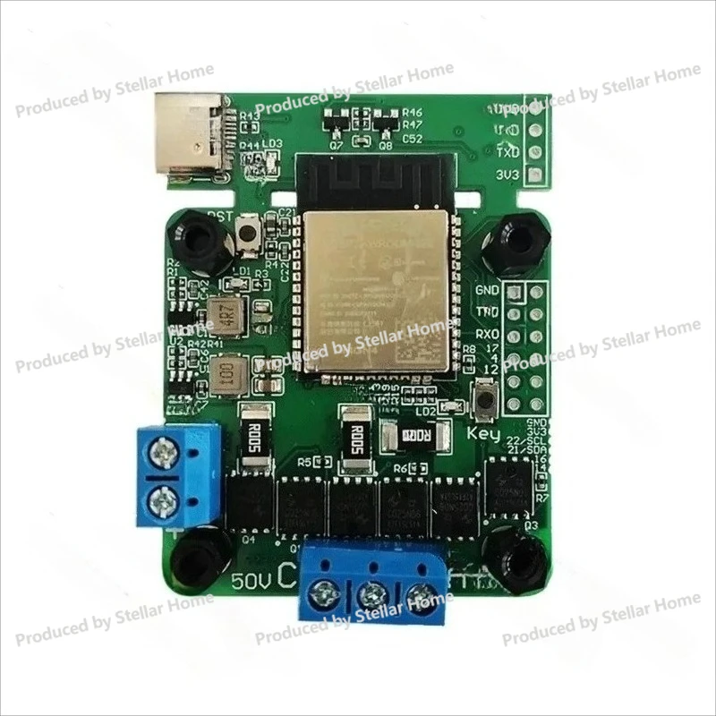 Esp32drive Simplefoc High Power Drive Esp-now Tactile Control Dagor