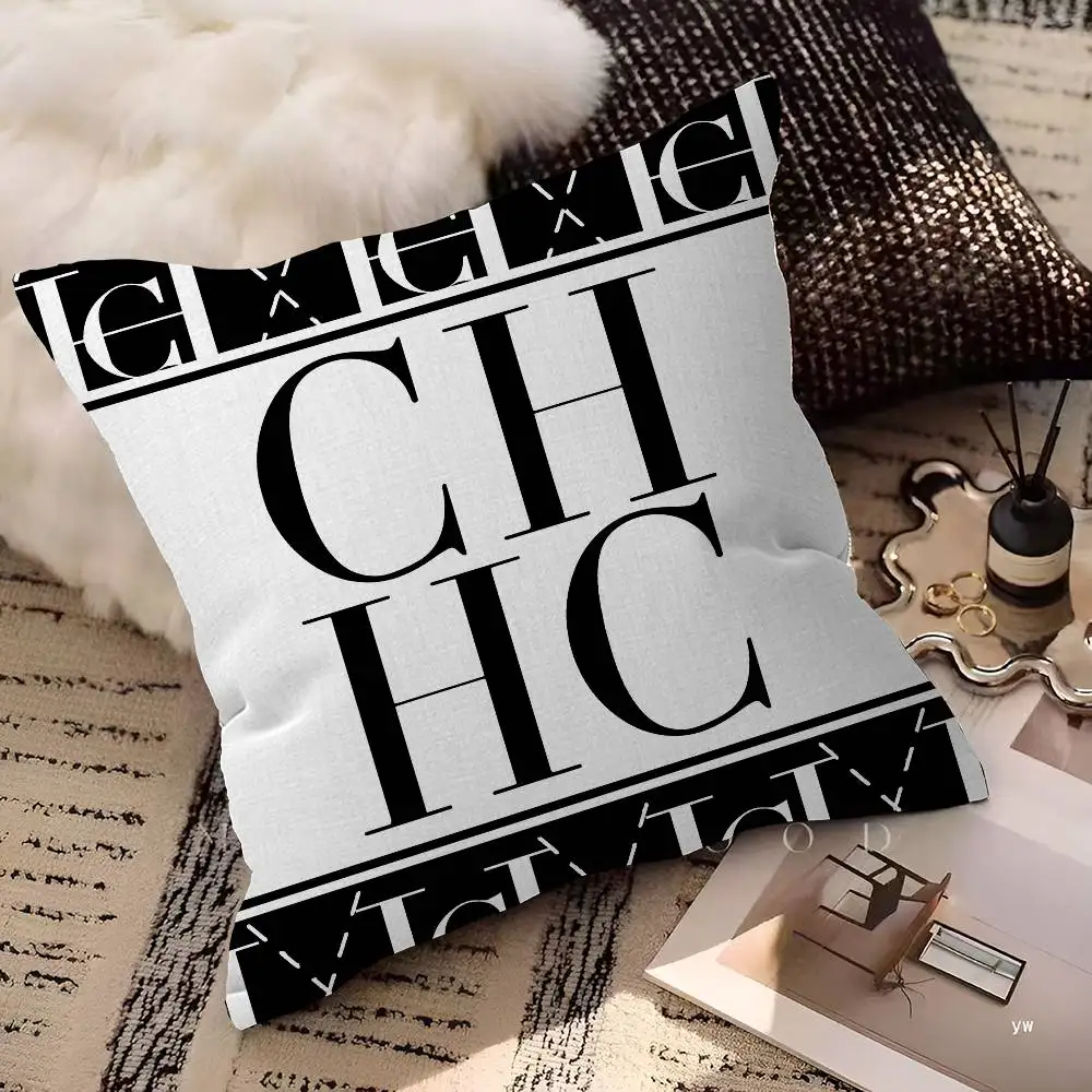 C-CarolinaS Fashion H-HerreraES Pillow Anime Pillow Sofa Bed Head Pillow Cover Cushion Cover 45x45 cm Fashion