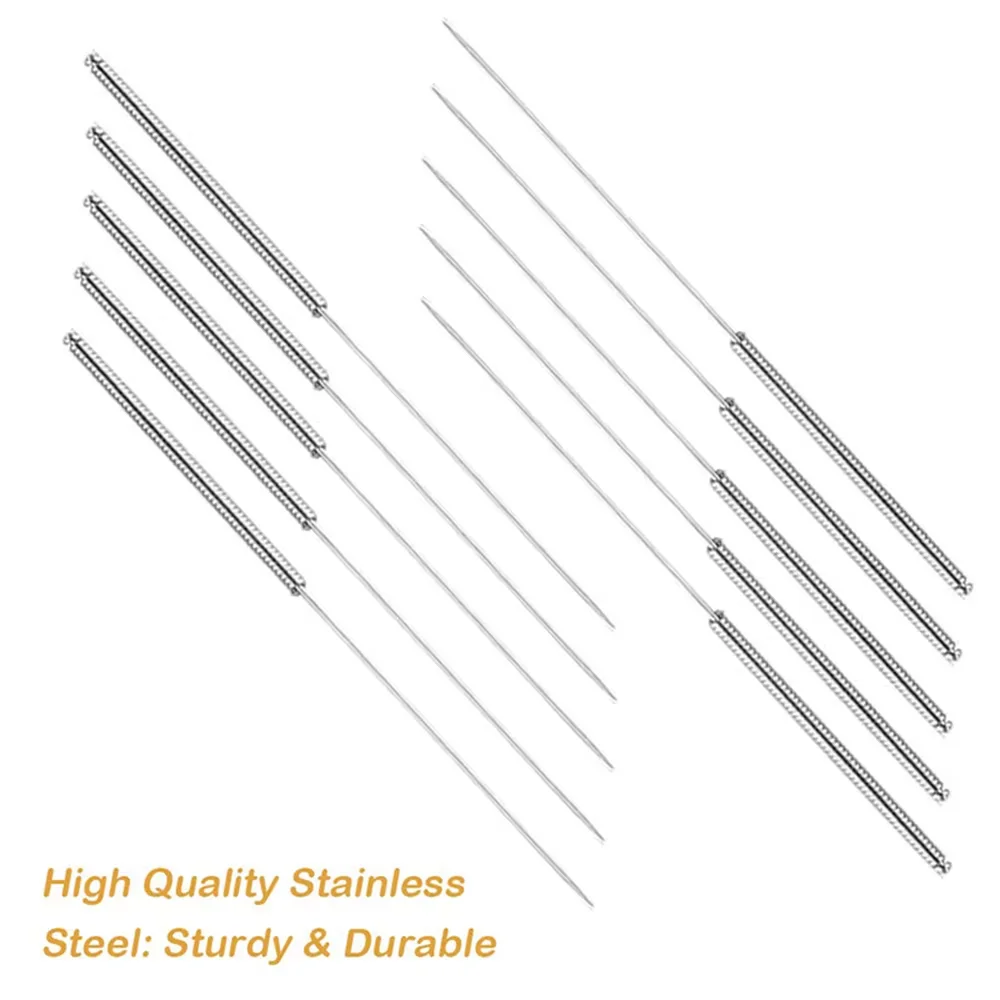 Kit de limpeza de bico de impressora 3d, 10 peças, 0.2/0.25/0.3/0.35/0.4mm, agulhas de limpeza de bico de aço inoxidável, limpador de bico de impressora 3d