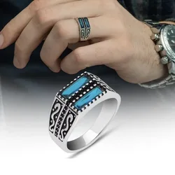 TEMU cross-border hot selling new business alloy inlaid zircon rings European and American men's rings