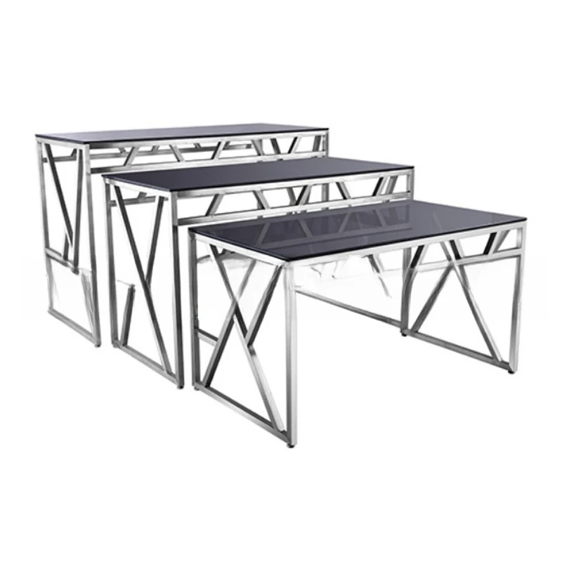 

Stainless steel, rectangular, buffet tables, hotel buffet equipment shelves