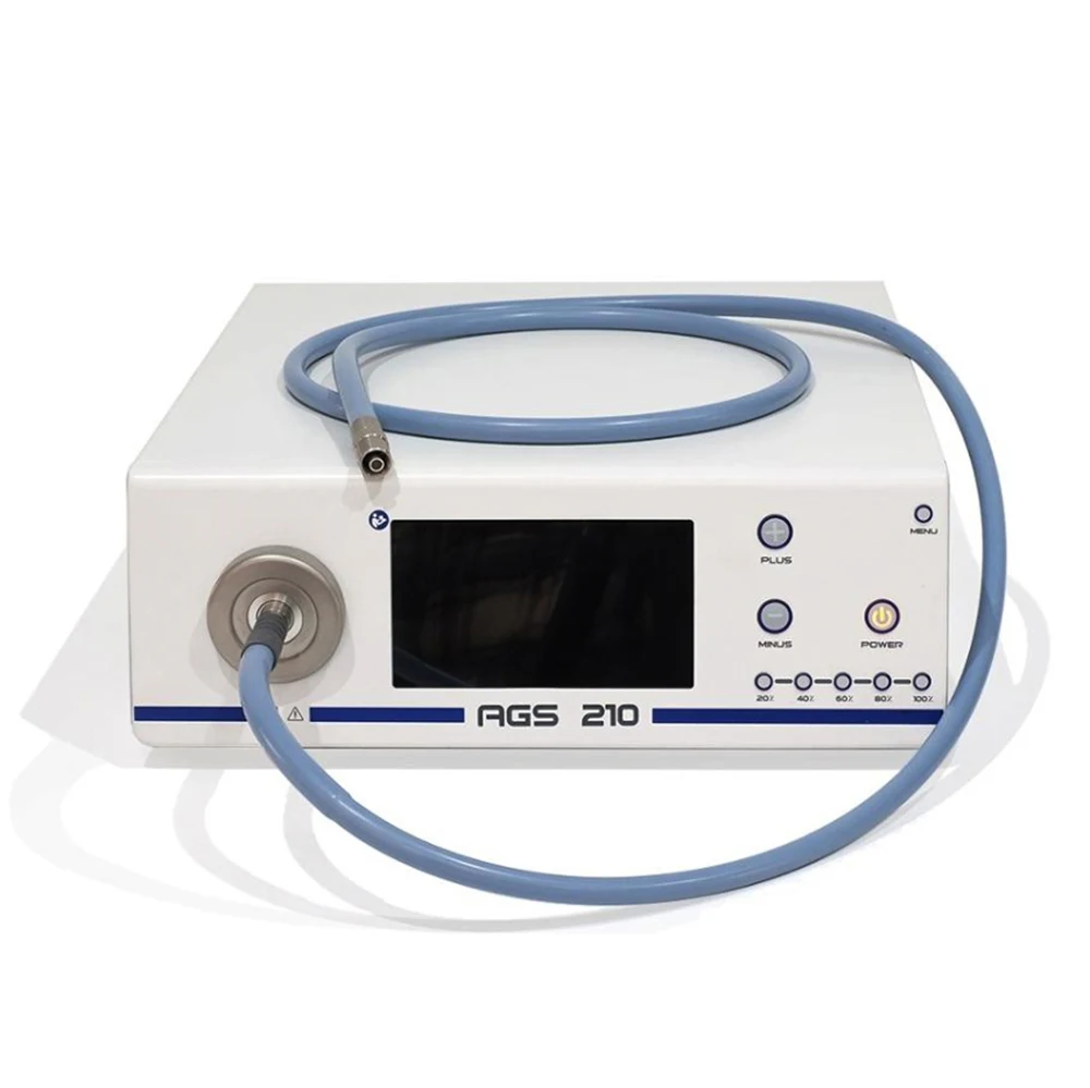 

Medical Endoscopy 100 Watt LED Light Source 30000 Hours With Color Screen Metal Shell