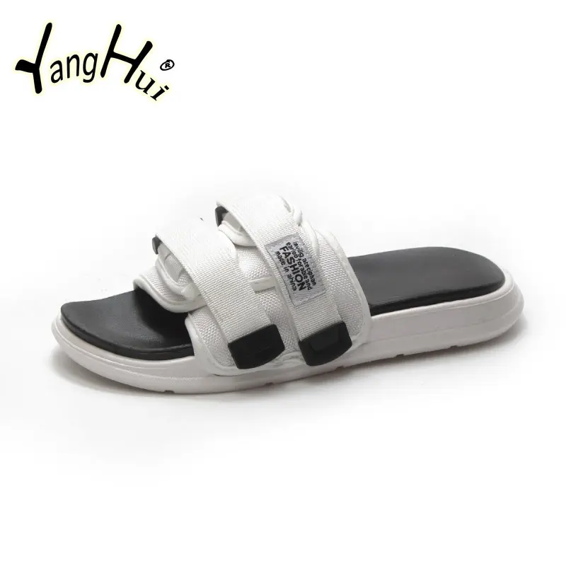 Summer Outdoor Beach Slippers for Women 2023 New Style Casual Fashion Open-toe Single Shoes for Men and Women Lovers Sandals