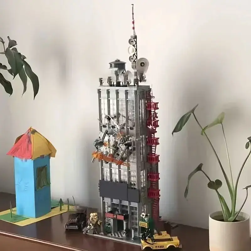 76178 بناء البوق لبنات البناء اليومية 3772 قطعة 60093 هدايا عيد الميلاد للأطفال