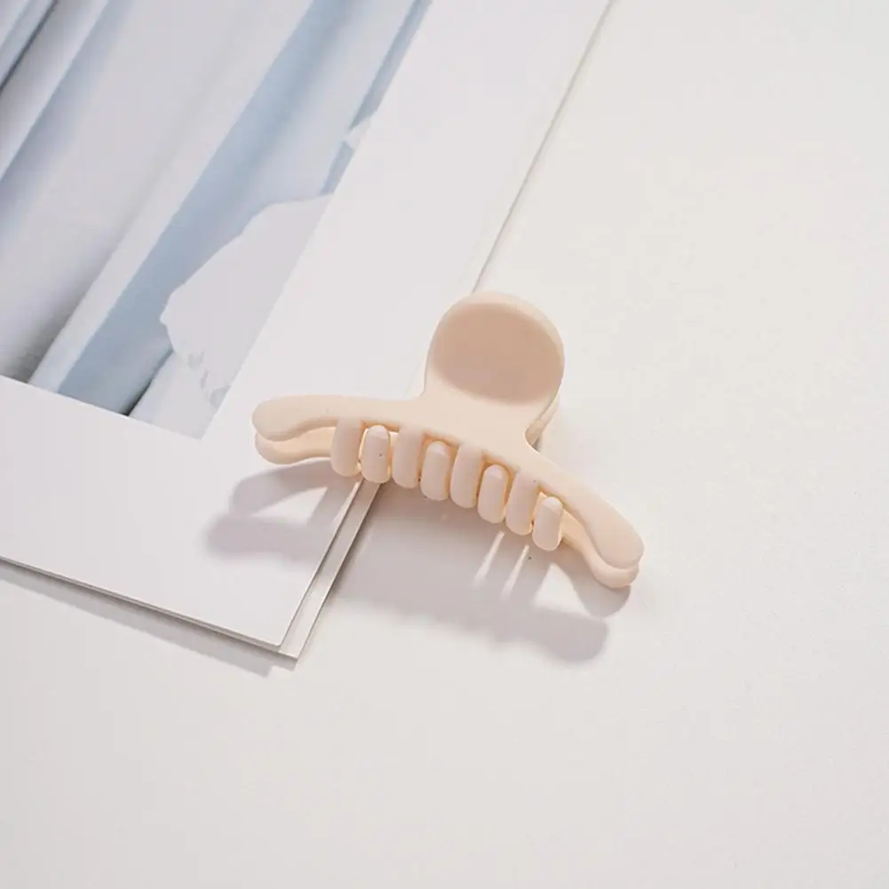 Korean Style Lovely Mini Crab Hair Clip Frosted Women Girls Small Hair Claw Kids Sweet Hairpin Back Head Hair Clip Hair