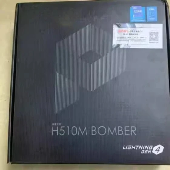 

NEW BOX FOR MSI H510M BOMBER BREASTER, support 10th 11th generation CPU PCI-E 4.0