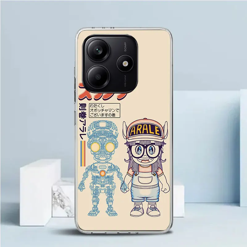 Arale Dr Slump Phone Case For Xiaomi Redmi Note 15 14 14S 13 12S 12 Pro Plus 11S 11 11T 11E 10S 10 + Soft TPU Back Cover Redmi N - view 5