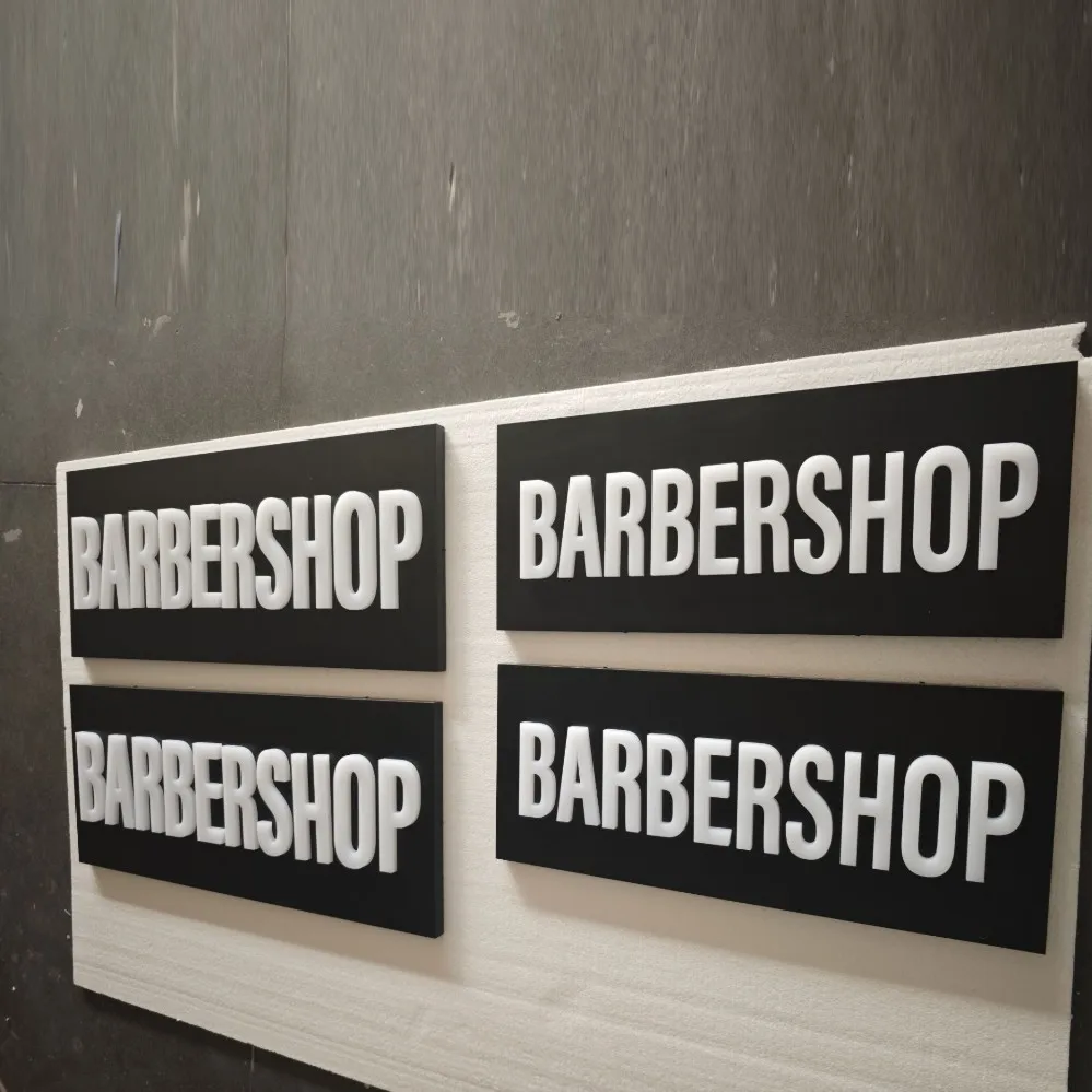 في الهواء الطلق أو داخلي قطع الحروف البلاستيكية الجدار الديكور علامة استلام شعار مكتب #1