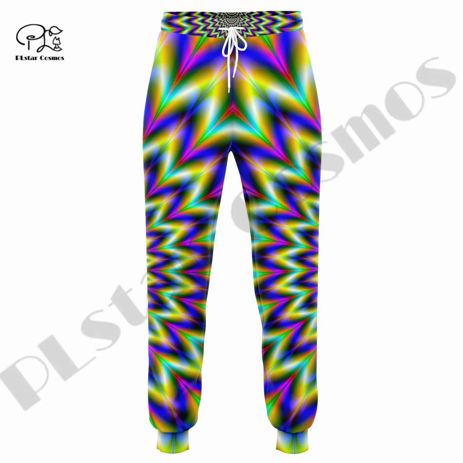 

PLstar Cosmos Newest Hippie Trippy Art Gift Men/Women Streetwear 3DPrint Harajuku Unique Casual Jogger Sport Trousers Pants Q-2