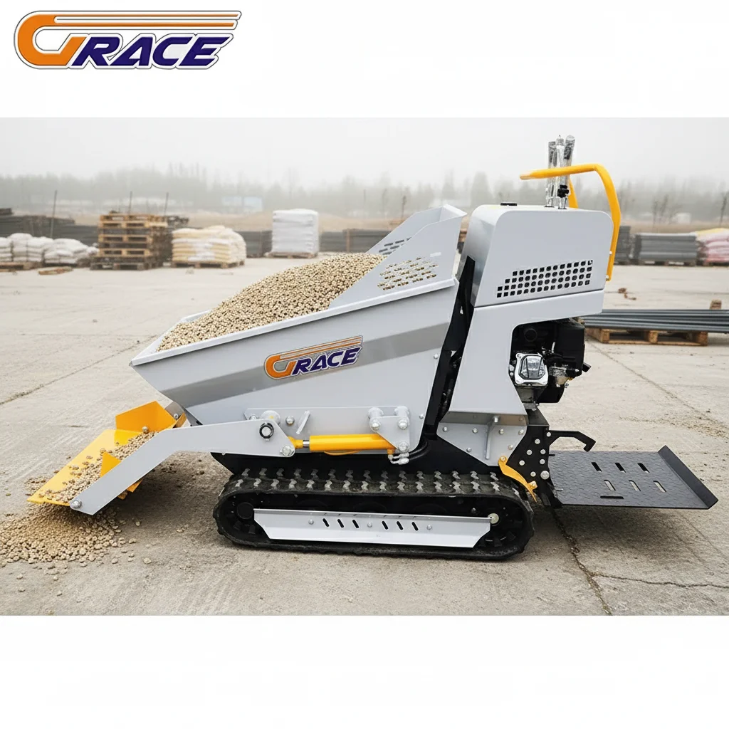 

500kg Industrial Mini Crawler Dumper EURO 5 EPA Factory Direct Sale Fast Shipping
