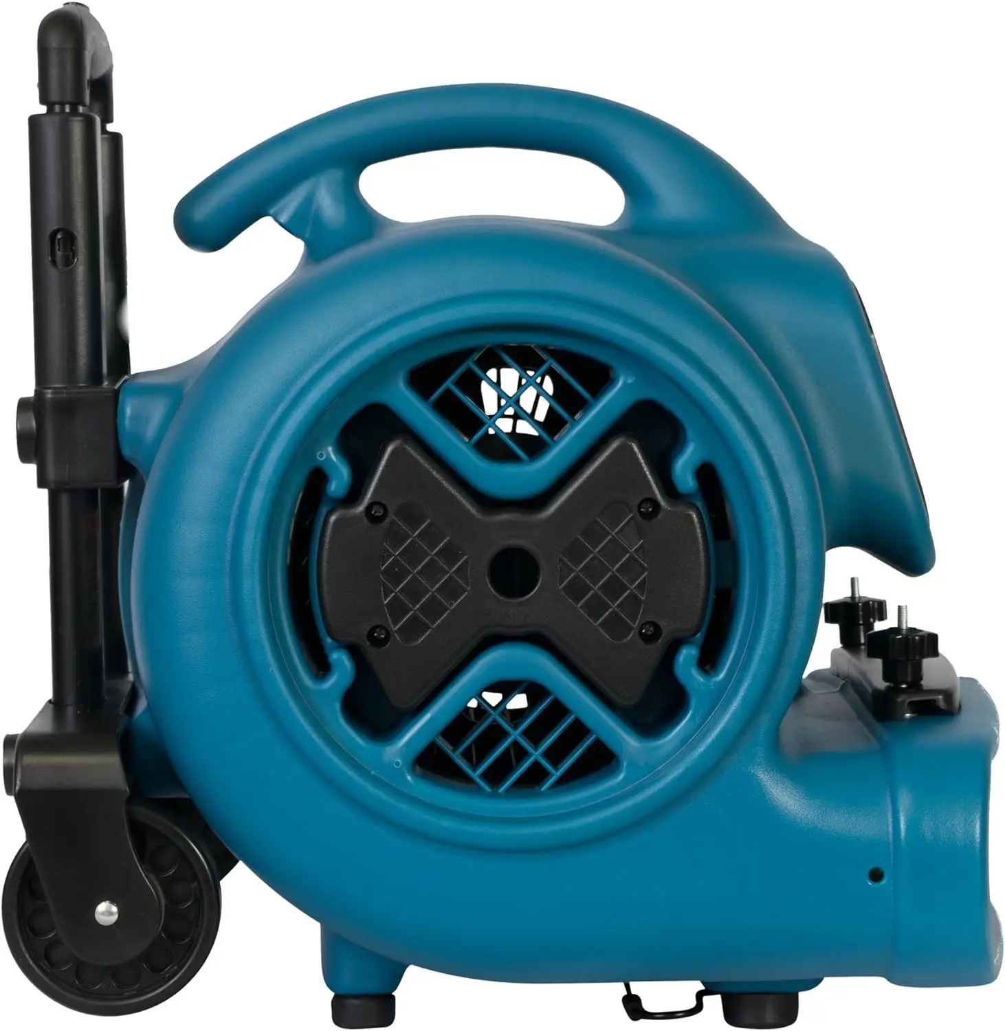 XPOWER P-630HC Pro 1/2 HP 2800 CFM Centrifugal Air Mover, Carpet Dryer, Floor Fan, Blower, Telescopic Handle and Wheels,