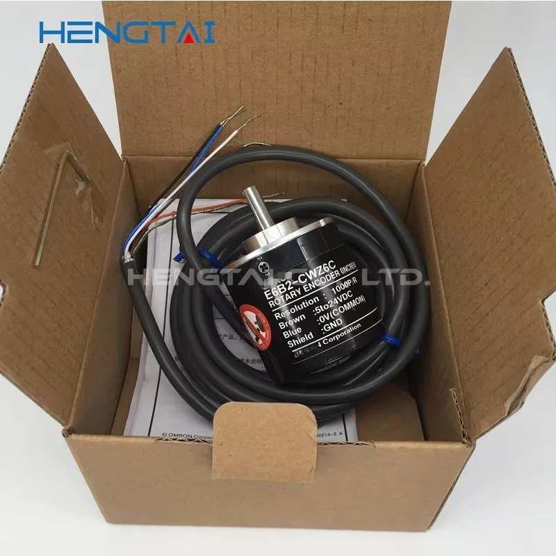 Codificador rotativo E6B2CWZ6C E6B2-CWZ6C 10 20 30 40 60 100 200 360PR 400 500 600 1000 1024 1800 2000 2500P/R 5-24v