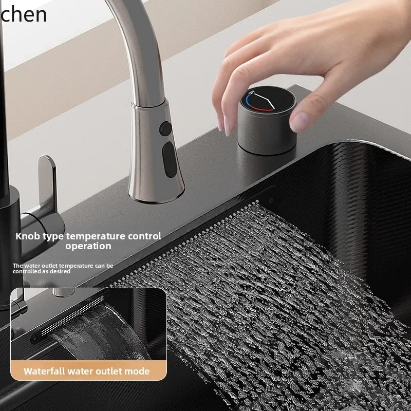 DSASink with Residue Collection 304 Stainless Steel Kitchen Sink Basin Undermount Sink