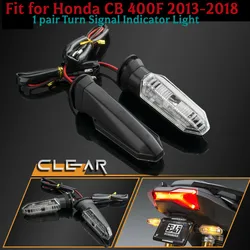 2pcs LED Turn Signal Indicator Lamp For Honda CB 400F 500F 650F 400X 500X CMX 300 500 CRF 250L/ 250 Rally CRF 300L NC700 S/X/DCT