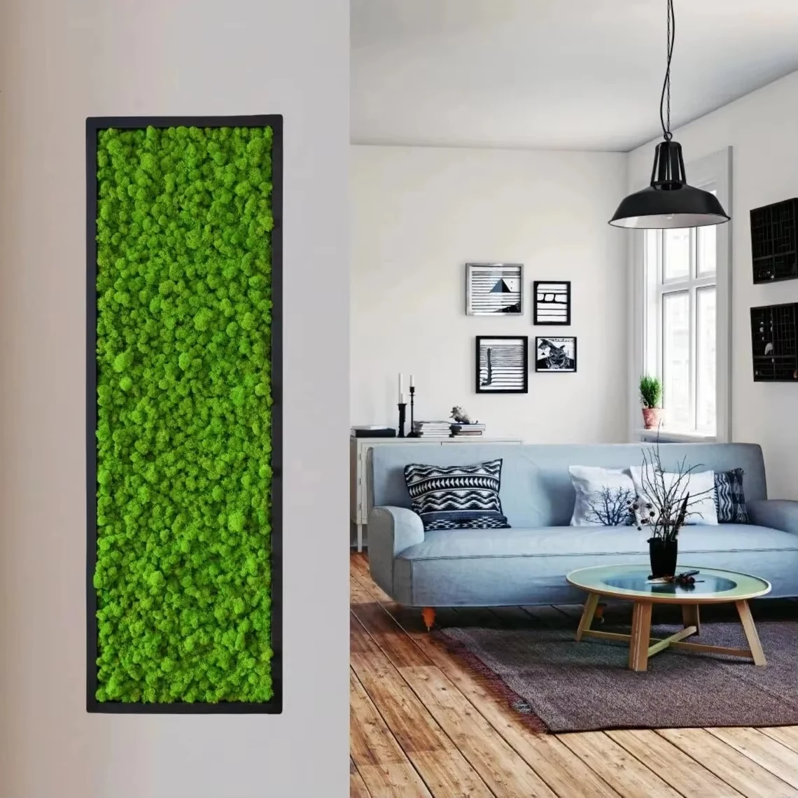 Artificial Green Plants Eterna - Terrarium Moss Art review and price